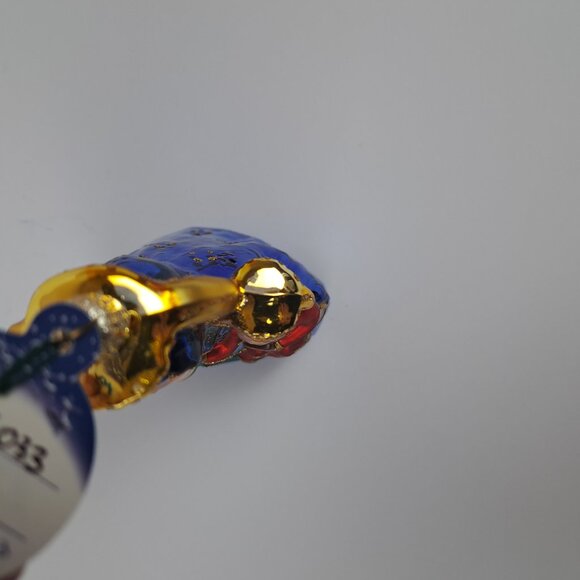 Our Lady of Czestochowa Madonna and Child Handmade Glass Ornament - Picture 6 of 16